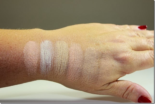 Laura Mercier Secret Camouflage swatches