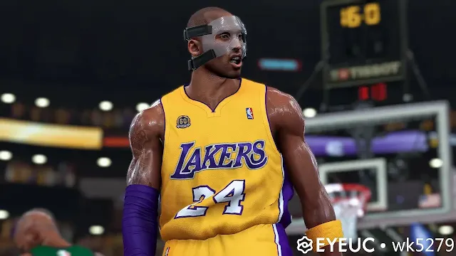 NBA 2K24 Kobe Bryant Cyberface & Mask Update