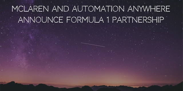 McLaren Racing and Automation Anywhere Announce Formula 1 Partnership