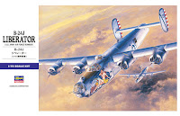 Hasegawa 1/72 B-24J LIBERATOR (E29) English Color Guide & Paint Conversion Chart