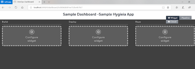 Team Dashboard Configuration in hygieia