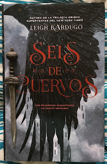 Portada del libro Seis de cuervos, de Leigh Bardugo