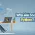 Why you should learns python? Where can we use python?