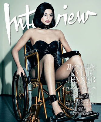 kylie jenner interview december 2015 wheelchair allen jones latex doll