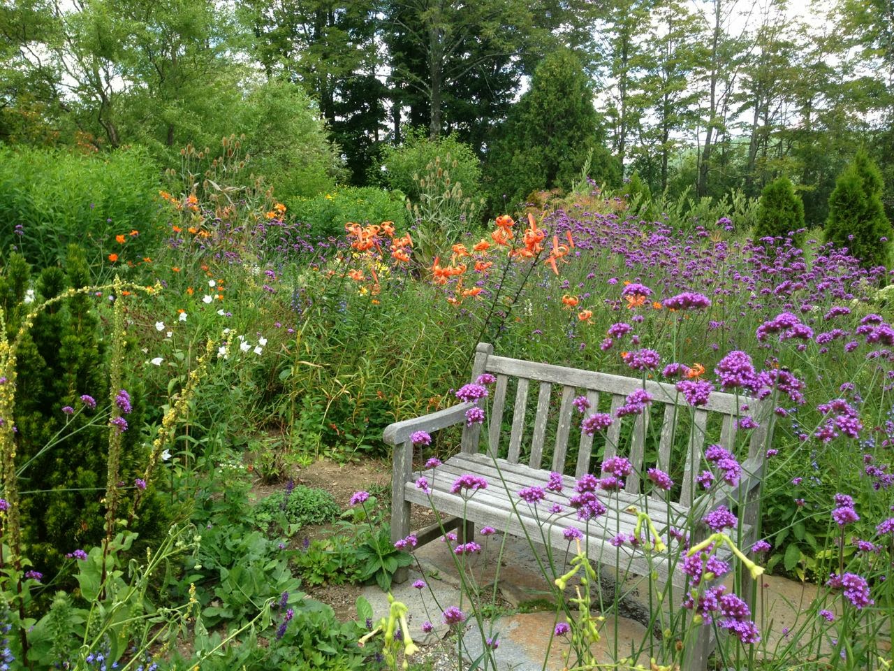 A Country Garden in Vermont