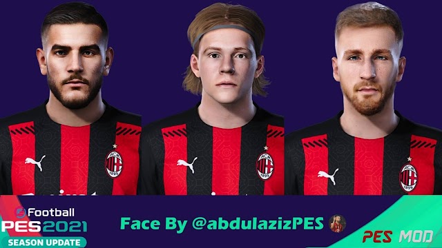 PES 2020 / PES 2021 AC Milan Facepack By Abdulaziz