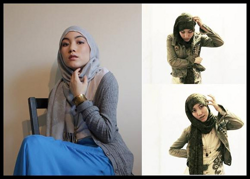 cantikkan hana tajima pakai shawl hana tajima. cantikkan hana tajima pakai
