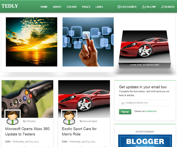 blogger templates