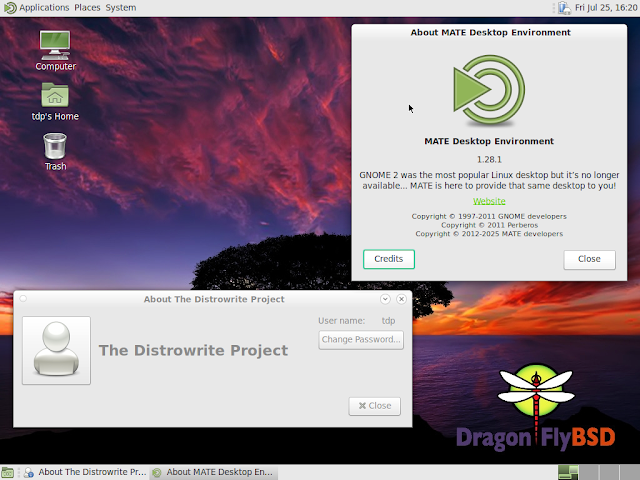 DragonFly BSD Mate