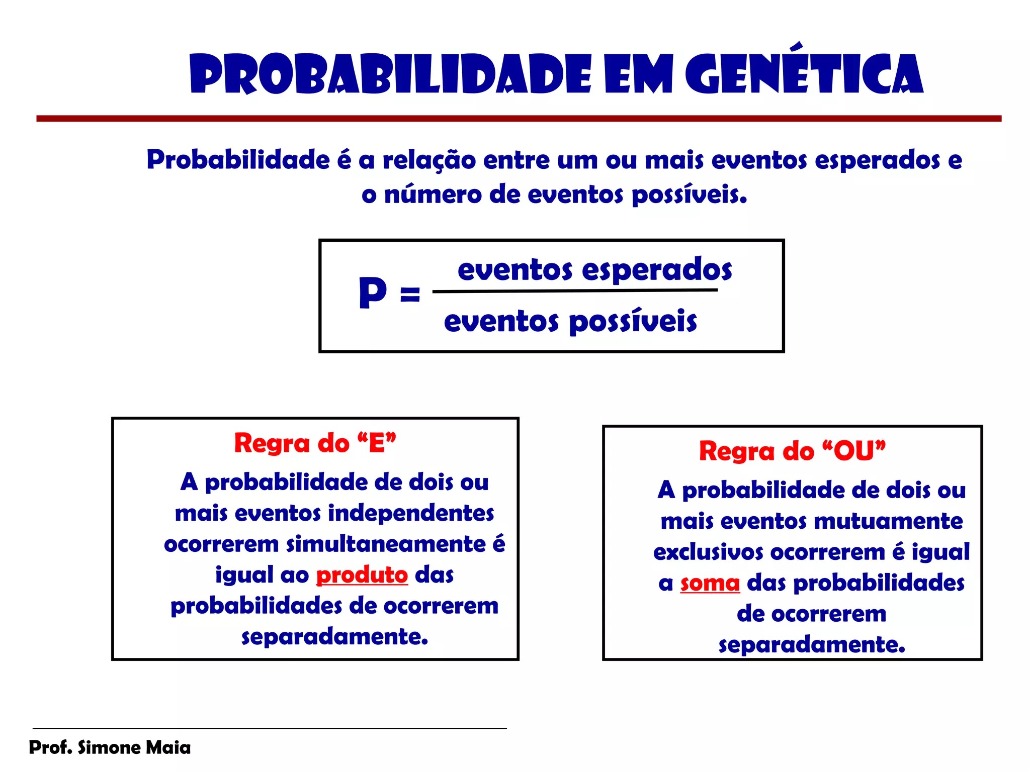 GENÉTICA PÓS MENDEL