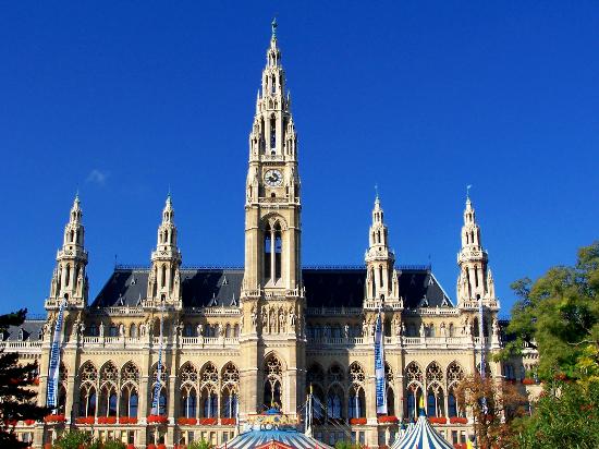 The City Hall of Vienna - Austria