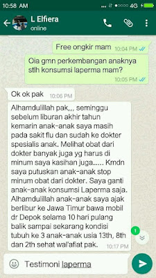 Testimoni laperma Platinum 5