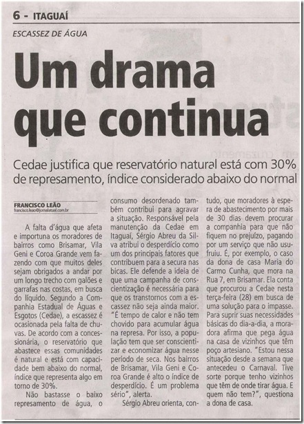 Jornal atual