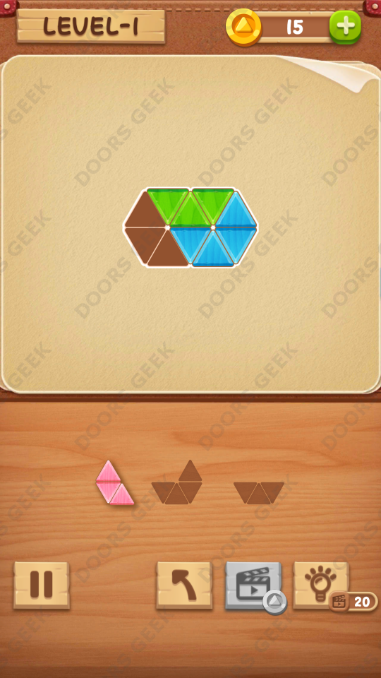 Block Puzzle Jigsaw Rookie Level 1 , Cheats, Walkthrough for Android, iPhone, iPad and iPod