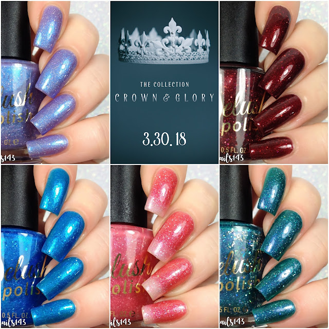 Delush Polish-Crown & Glory Collection