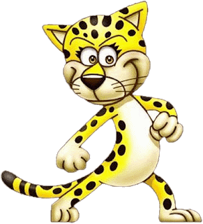 animated gif image of dancing tiger