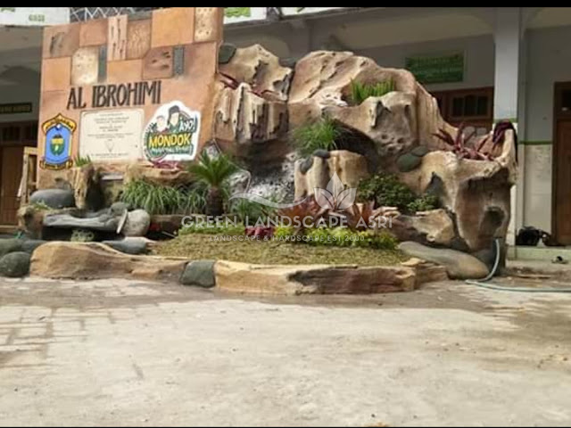 Tukang Dekorasi Relief Karawang - Jasa Pembuatan Kolam Tebing Profesional