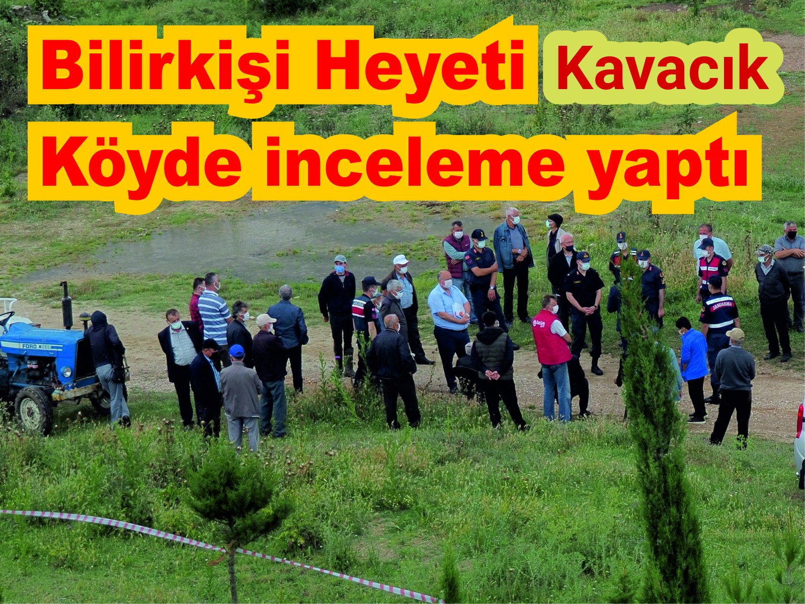 Bilirkişi Heyeti, Uzunköprü KAVACIK Köyünde inceleme yaptı