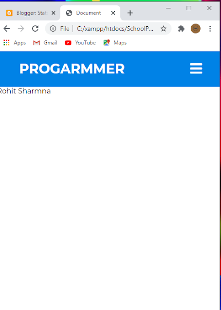 How to create a responsive menu bar or navigation bar in html & css  Programmer Hubs just for Programmer Rohit Sharma
