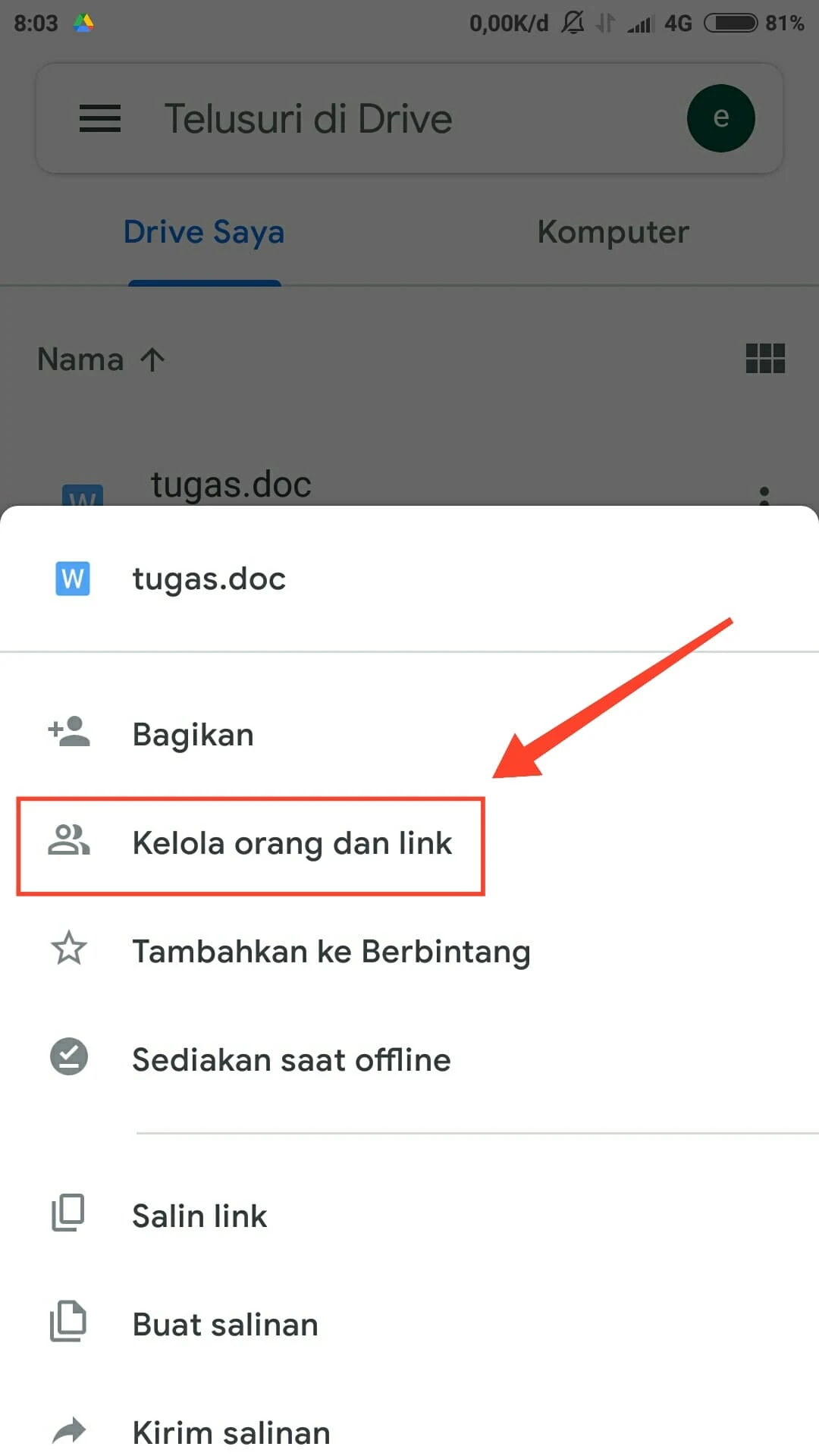 Cara Share Link Google Drive agar Bisa di Download Orang Lain