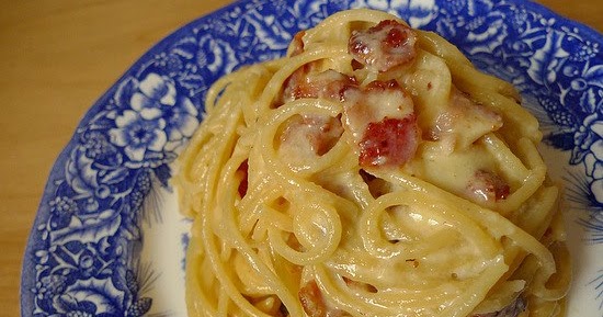 Resepi Spaghetti Carbonara Dengan Susu Cair - Pewarna d