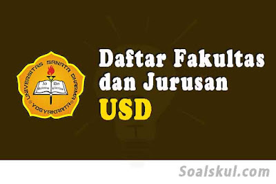 daftar fakultas dan jurusan usd