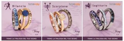 L’oroscopo secondo Brosway Bilancia Scorpione Sagittario