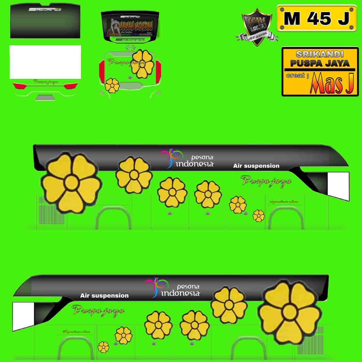 template bussid puspa jaya