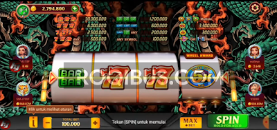 Higgs Domino RP v1.86 Tema Naga Hijau Full Slot