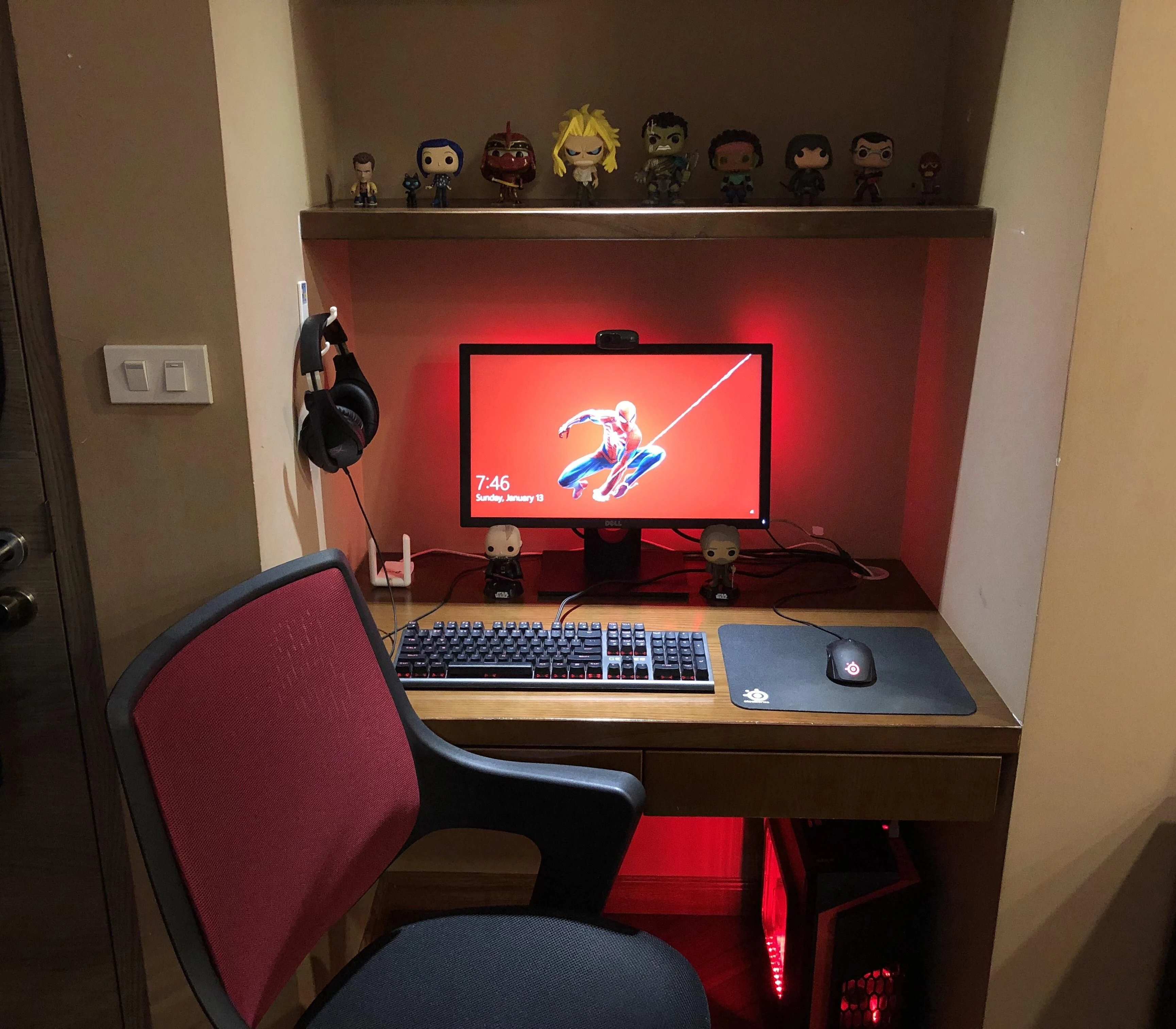 small budget room setup tour  - Freelancer and gamer computer room setup design picture for idea - mrlaboratory.info