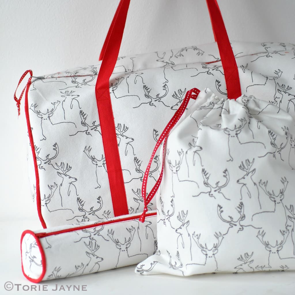 Duffel Bag Free Tutorial & Pattern