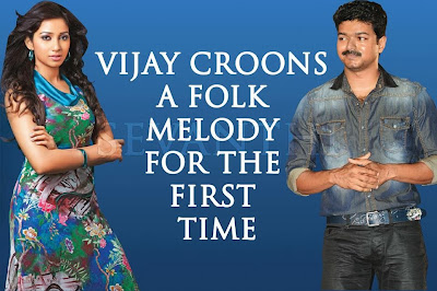 VIJAY CROONS A FOLK MELODY FOR THE FIRST TIME