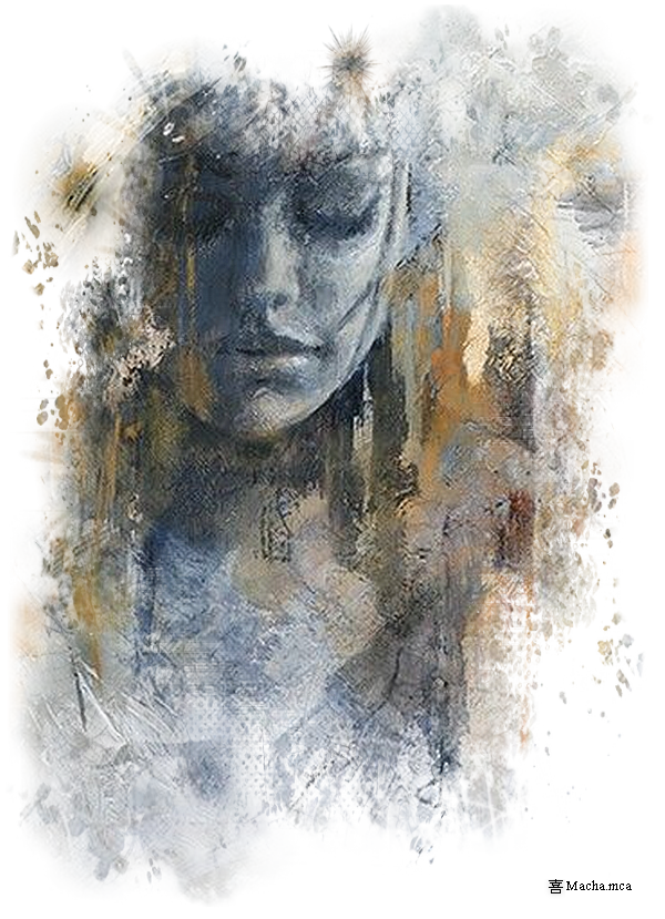 misted femme peinture