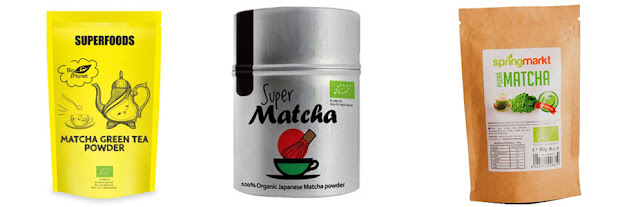 pudra matcha ecologica