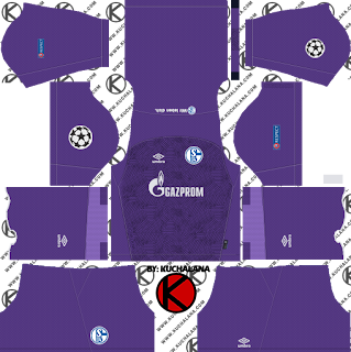  Yang akan saya share kali ini adalah termasuk kedalam home kits Baru, Schalke 04 2018/19 Kit - Dream League Soccer Kits