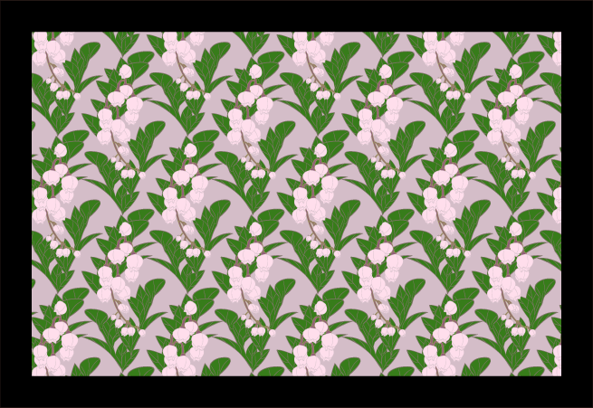 Lily of the Valley Patterns Vector