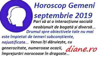 Horoscop septembrie 2019 Gemeni 