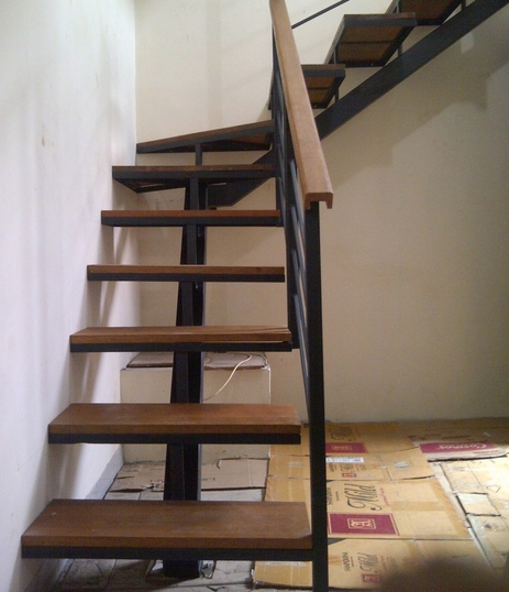 tangga rebah baja harga murah anak tangga kayu