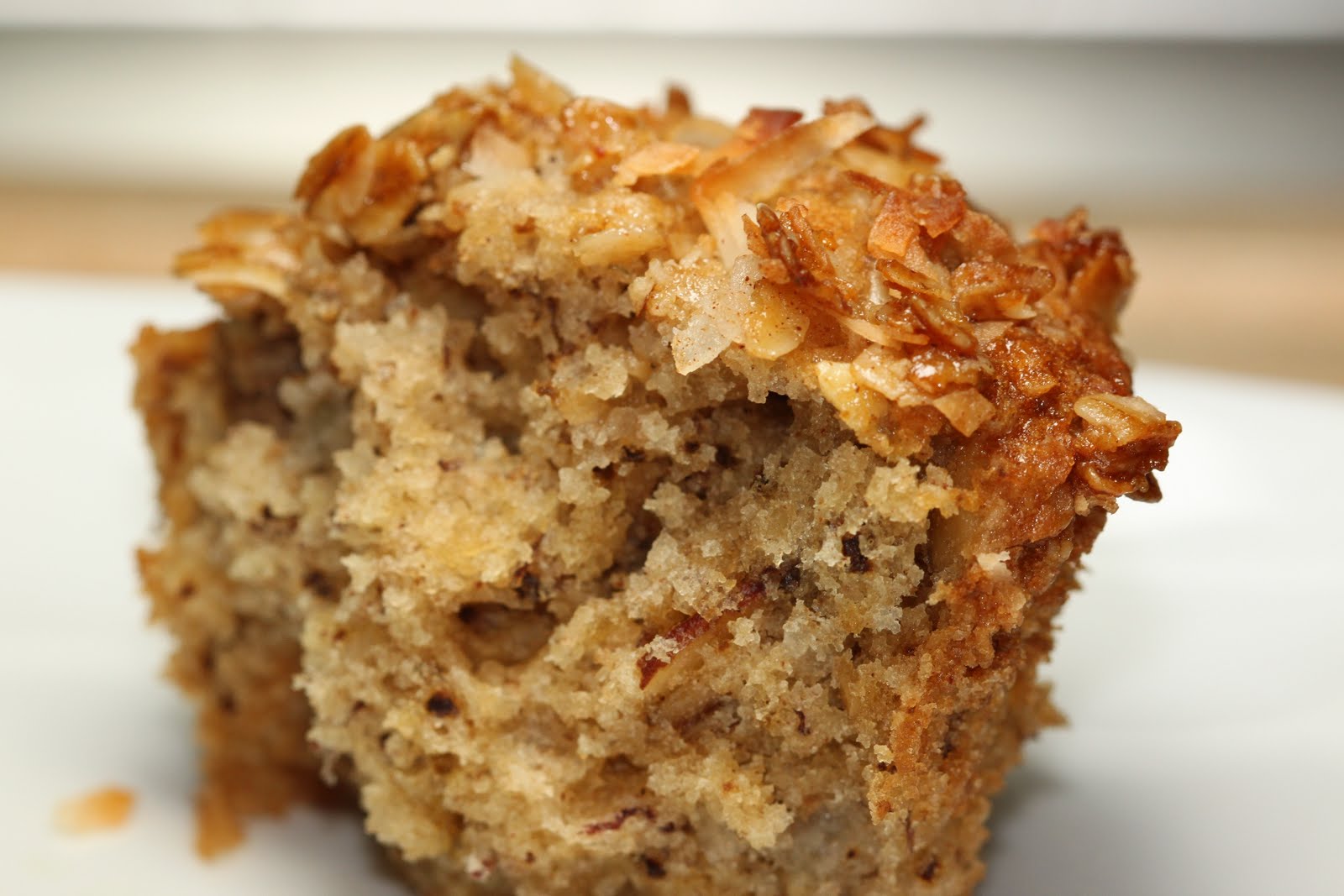 Baking is my Zen: Banana Crunch Muffins ~ by Ina Garten (The Barefoot Contessa Cookbook)