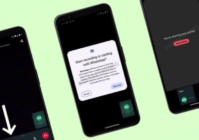WhatsApp beta brings screen sharing