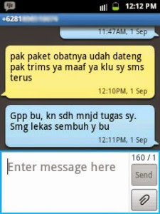 testimoni dari pasien