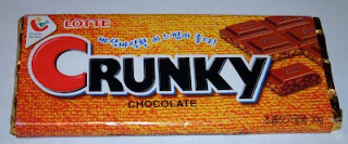 Korean Lotte Chocolate Crunky