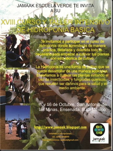 xviii Curso de hidroponia