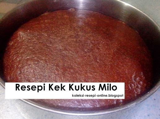 Resepi Kek Kukus Milo  Koleksi Resepi Online