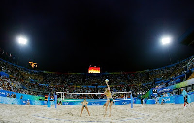 Hot Women beach volleyball