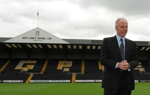 Sven-Goran Eriksson joins Notts County