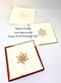 Snow is Glistening Christmas Card #7 Nigezza Creates