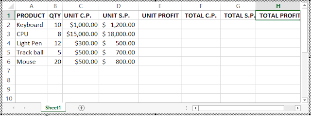 sales-report question-table1