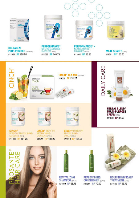 Senarai Harga Produk Shaklee Terbaru 2020