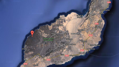 Terremotos en Parque Nacional de Timanfaya, Lanzarote, y Frontera el Hierro